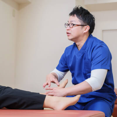 写真：施術風景